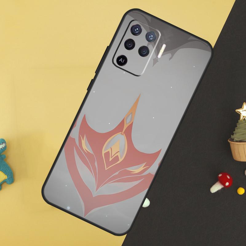 Genshin Impact Game Case For Oppo A60 A80 A40 A15 A16 A17 A57 A94 A74 A54 A76 A96 A18 A38 A58 A78 A98 A5 A6 Pro