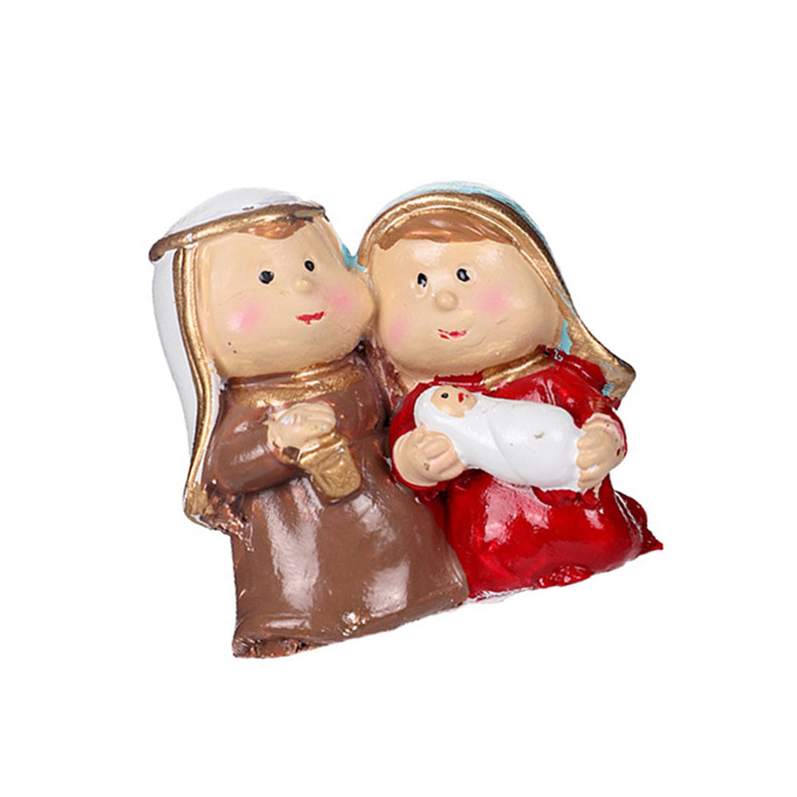 

Долговечность Смола Иисус Рождение Дисплей Рождественский Вертеп Фигурка Для Христианских Коллекционеров Праздничные Подарки Настольные Центральные Элементы 5