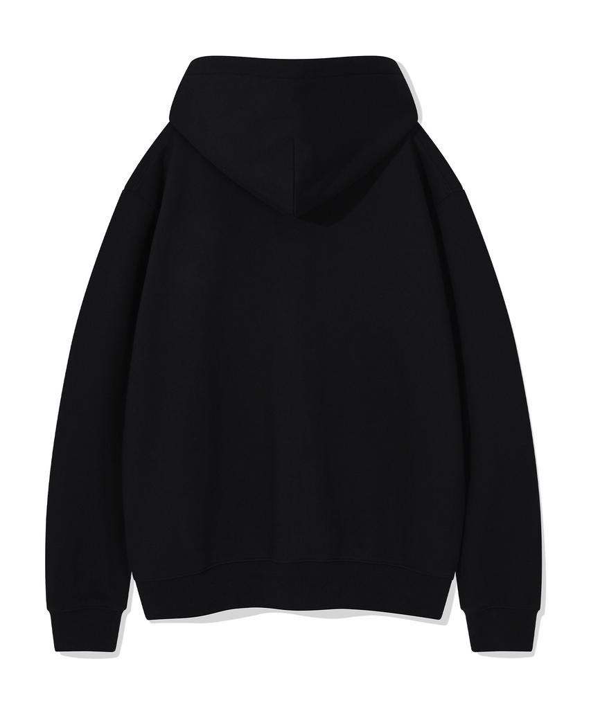 Wacky Willy Signature Kiki Wappen Zip-Up Hoodie Black