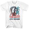 Andre The Giant Poster Giapponese Wrestler Famoso in Tutto il Mondo WWF Maglietta da Uomo