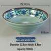 Melamine Ramen Bowl: Porcelain-Like, Large Mala Tang Soup & Noodles Bowl for Wontons & Luosifen