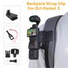 Rucksackträger-Clip 360-Grad-Drehung Hut-Gürtel-Klemme Halterung für DJI Osmo Pocket 3 Action-Kamera Zubehör