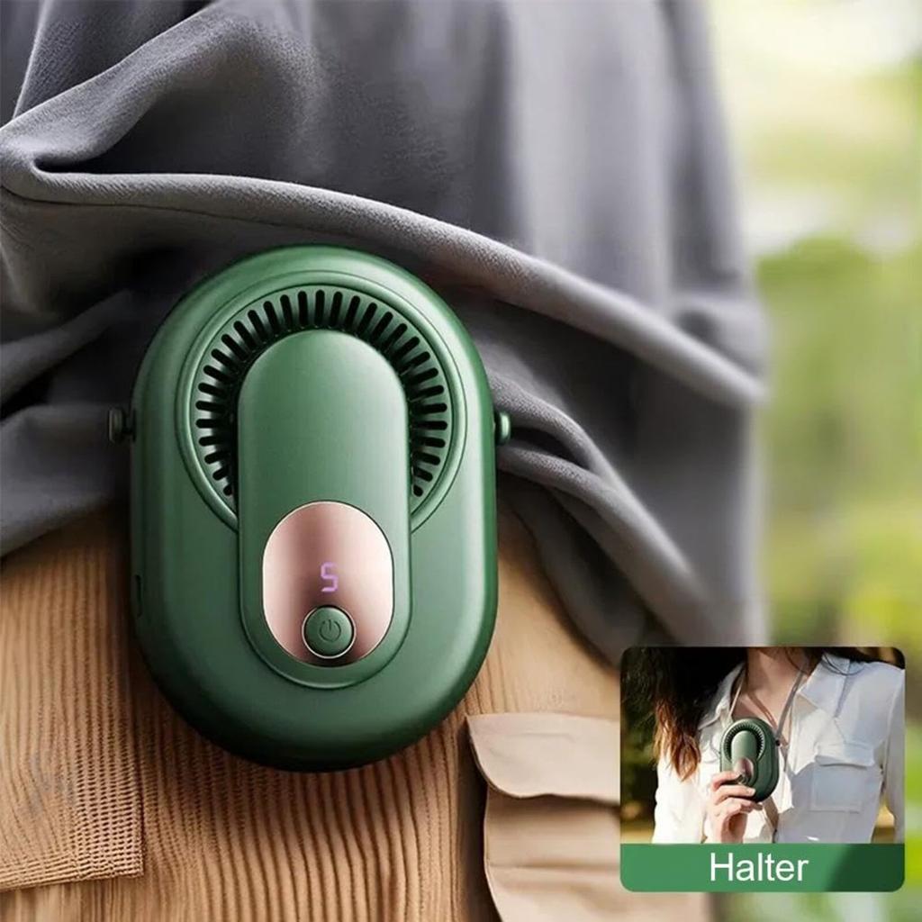 High-speed Waist-hanging Fan USB Portable Outdoor Construction Clip Waist Waist-hanging Charging Fan