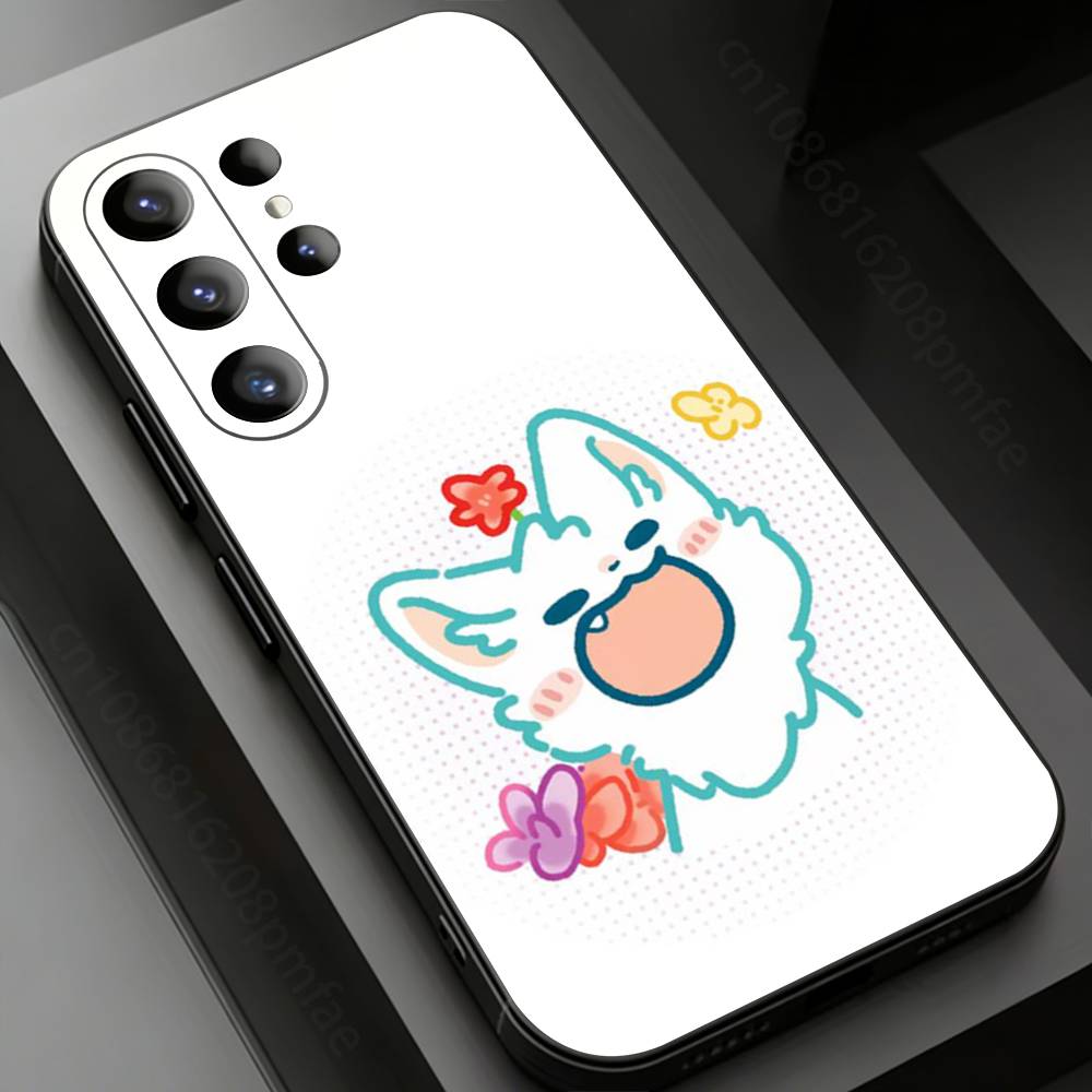 

Cute Cartoon Chinese Mythical Creatures Phone Case For Samsung Galaxy S26,25,24,23,22,21,20Plus Ultra Samsung S20fe