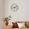 [10-14Inch] High-Quality 1 High-Quality Wooden High-Quality Patterned High-Quality Wall High-Quality Clock, High-Quality Silent High-Quality Running