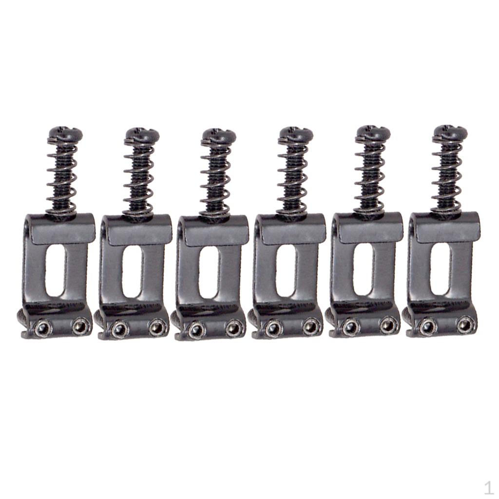 6 Pieces Electric Guitar Saddles