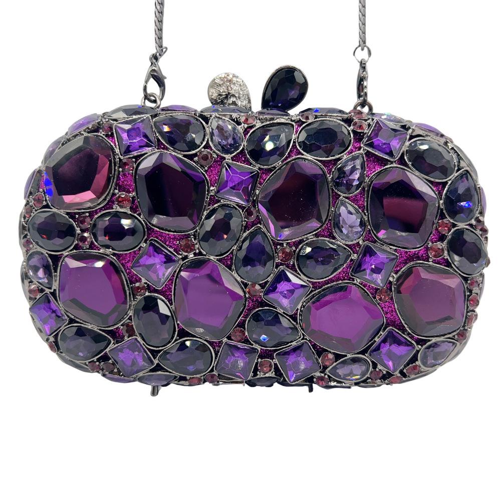 Γυναικεία Τσάντα Φάκελος με Στρας - Κομψή Βραδινή Χειρός για Πάρτι και Συμπόσια