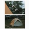 1pcs Rubber Tent Light GuardRope Hung Light Outdoor Camping Hiking Warning Light IPX4 Waterproof