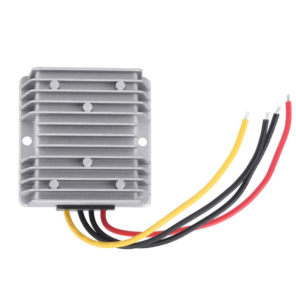 

DC8V~40V to 12V 6A 72W Voltage Regulator IP68 Waterproof Automatic DC Converter Aluminium Alloy Housing Efficient золотий