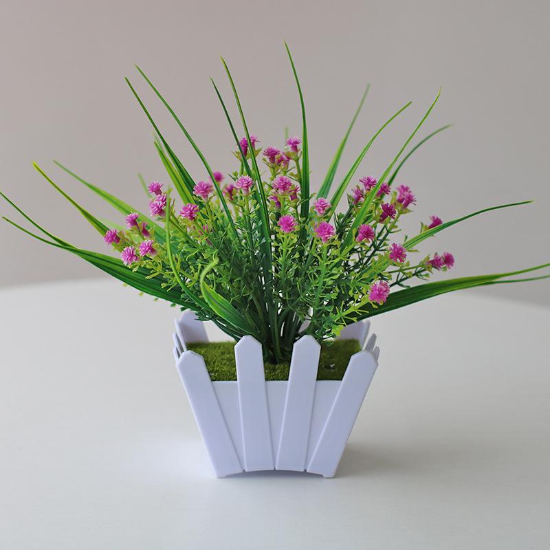 Eucalyptus Bonsai Artificial Green Plant for Home Decoration