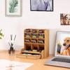 With Drawer Desktop Stationary Box Multi-Functional Desktop Organizer Pen Holder Box  Stationery
