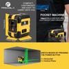 High-Precision 2-Line Laser Level: Portable, Automatic, Strong Light Outdoor Instrument
