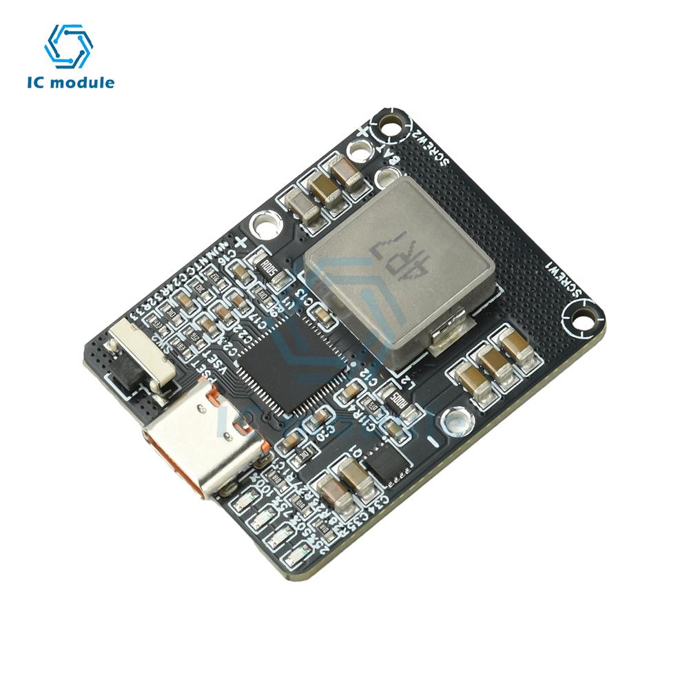 IP2369 2-6S 45W PD Fast Charge/Discharge Module - Bidirectional Buck-Boost Power Bank Board with Type-C Interface
