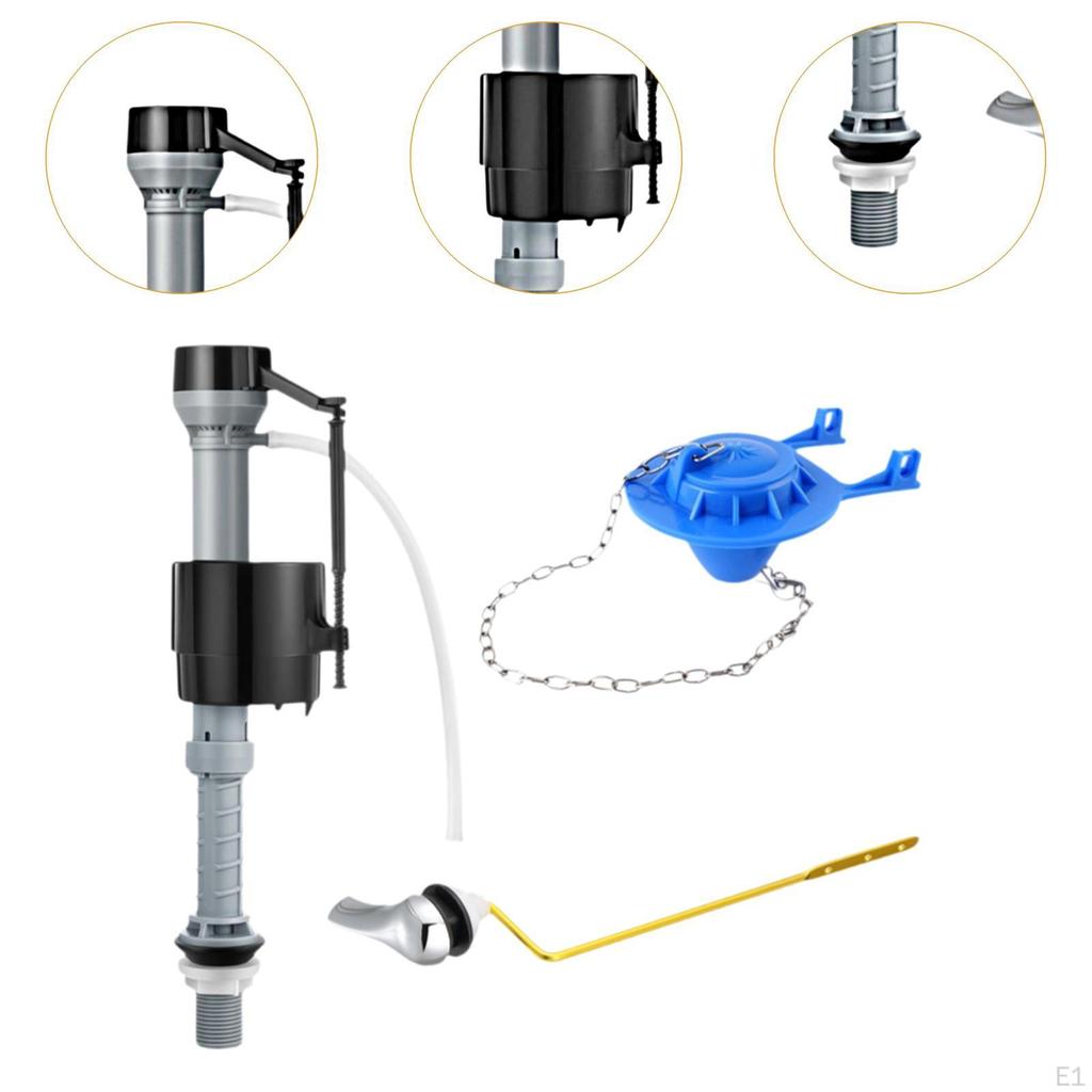 Einfach zu installierendes Toilettenspülkasten-Montageset zum Ersetzen von seitlichen Zulaufspülkästen