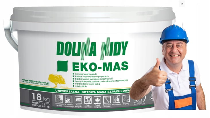 Dolina Nidy White Putty 18 Kg