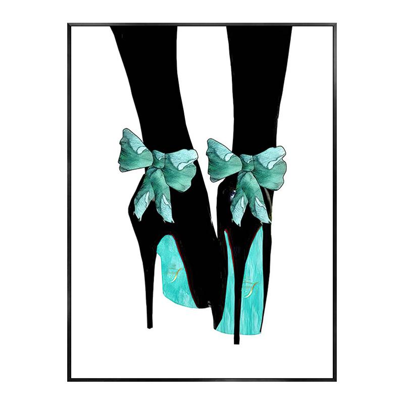 

Современные роскошные духи для женщин Парижская мода Хепберн плакат декоративные картины холст настенная живопись элегантная девушка Декор в спальню 21x30cm No Framed