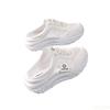 Fashion Casual half slipper women's shoes for summer wear one foot lazy shoes new versatile comfortable mesh sandals