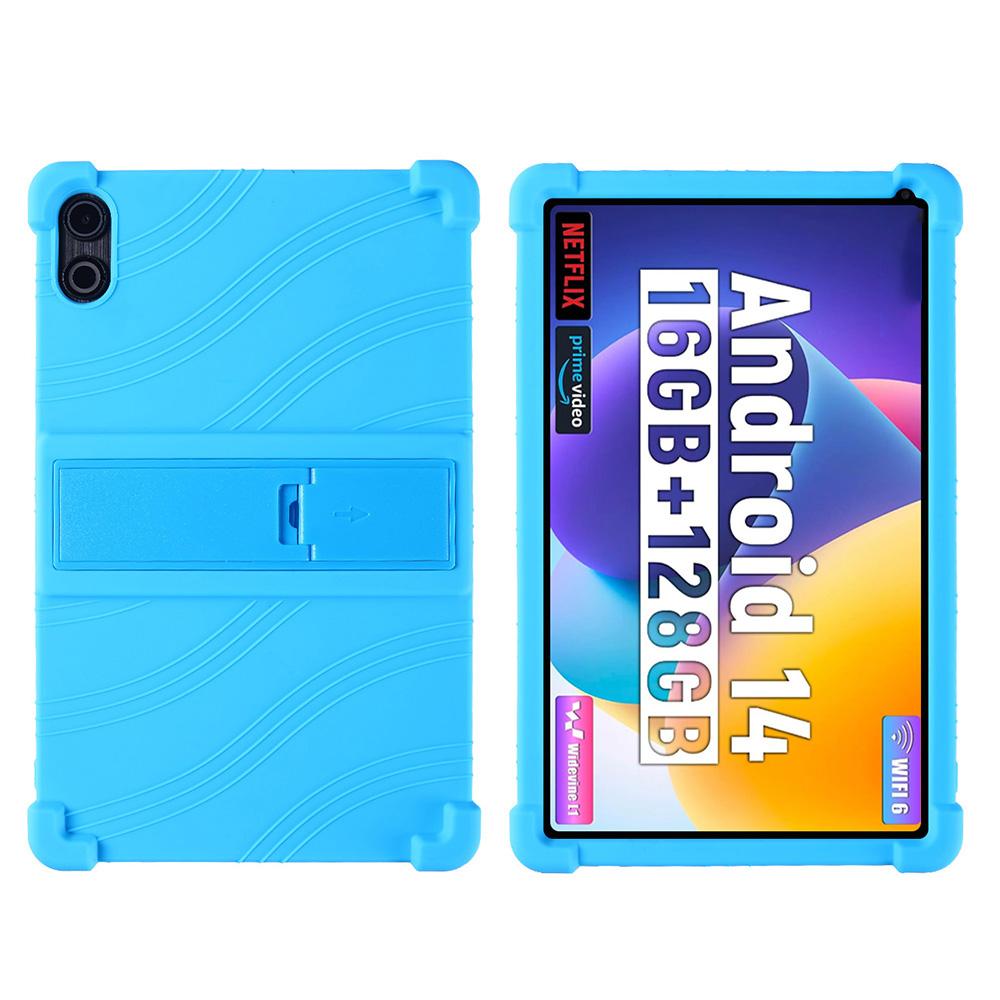 For FEARWIKY FKYC12 10.36 inch Silicone Case with Kickstand Rugged Protective Cover