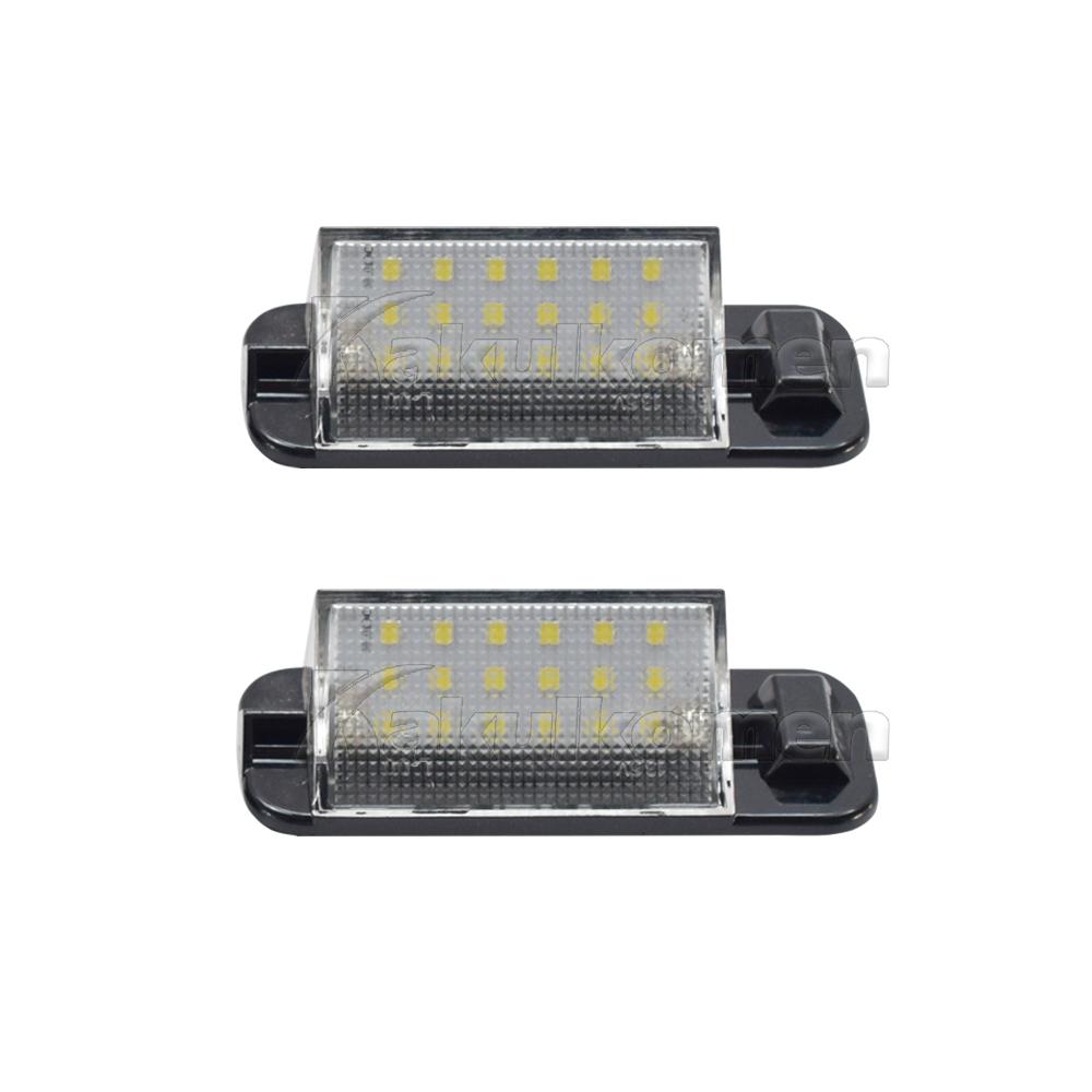 For BMW E36 Led License Plate Light White 12V Number Plate Lamp Bulbs For BMW 3-Series E36 318i 318is 318ti 320i 323i 325i 325is 2Pcs White Light