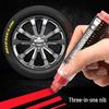 Large Tip Tire and Wheel Paint Pen, Waterproof, Fade-resistant, Thick, for Touch-ups, Graffiti, and Industrial Use