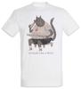 Hungrig wie ein Wolf T-Shirt Schlechte Laune Temperament Griesgram Verhungern Hunger Spaß