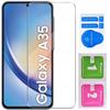 Case for Samsung Galaxy A35 5G SMART MAGNET BOOK CASE GOLD + Glass