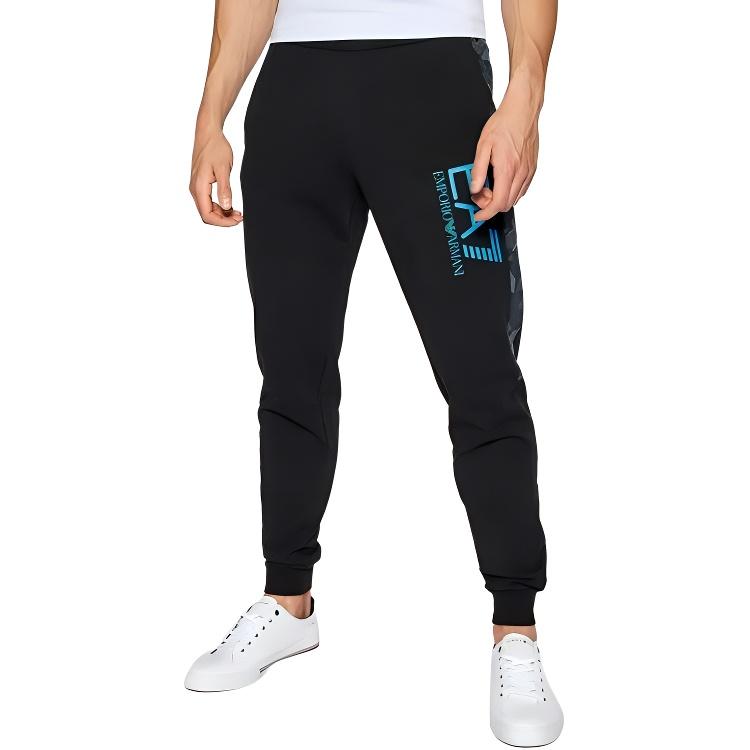 EMPORIO ARMANI EA7 Sweatpants Men's Black 3KPP66 PJ5BZ