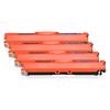 Gezhige Compatible Four-Color Toner Cartridge Set for HP 126A & Canon LBP7010C Series