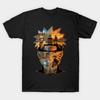 Asian Size Cotton Unisex Tshirt Print T-shirt Naruto T-shirt No-Cut Print Regular Fit