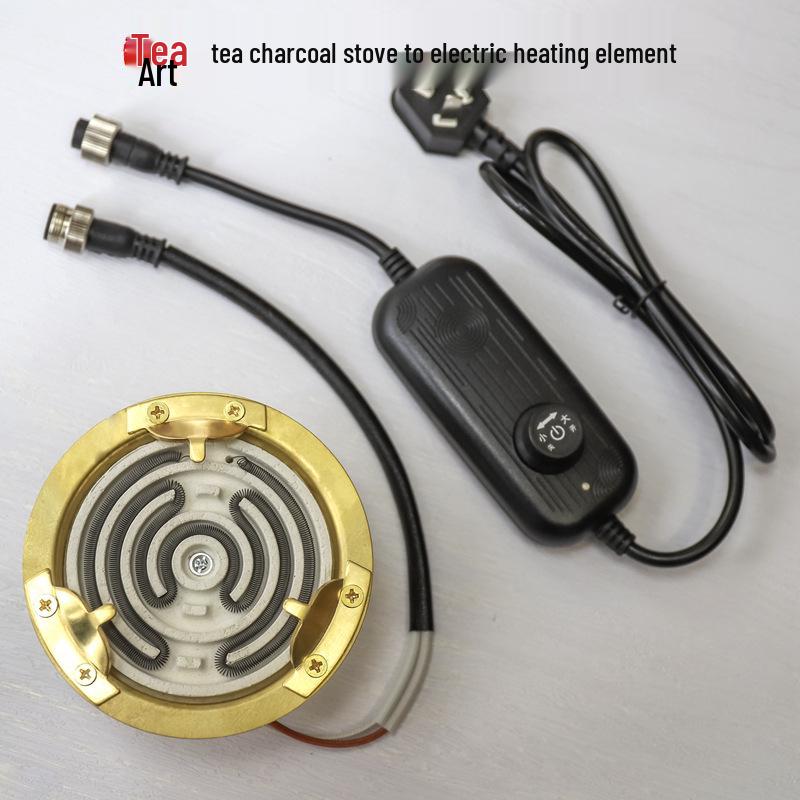 

Керамический электрический чайник из чистой меди и плита двойного назначения с нагревательной пластиной Standard Heating Plate (Diameter: 11 cm) медный