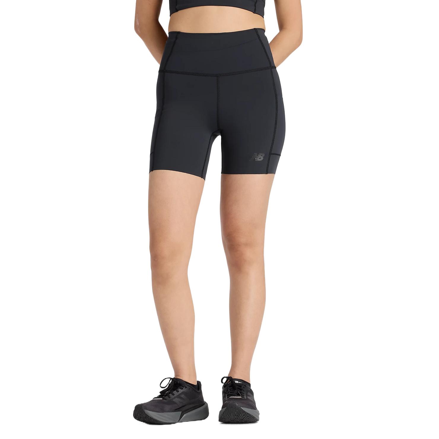 New Balance Sports Shorts Women s WB61I098BK L