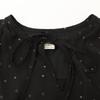 Ron Herman Black Flocky Flower Dress dress S blackUsed