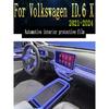 For Volkswagen ID.6 X -2024 Car Gearbox Panel Film Dashboard Protective Sticker Interior Screen Anti-Scratch Accessories