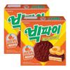 CROWN Big Pie Apricot Sweet Tangy Fruit Jam Chocolate Coated Biscuits 324g X 2 Packs (648g)