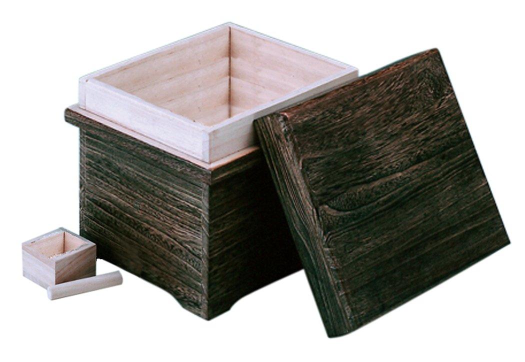 

Maruju baked paulownia rice jar for 10kg with square