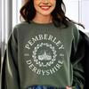 3D Digital Crew Neck Printed Sweater Letter Loose Top Women'S Color Pattern