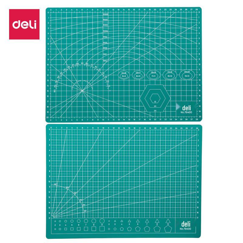 Deli 78400 Cutting Mat зелёный