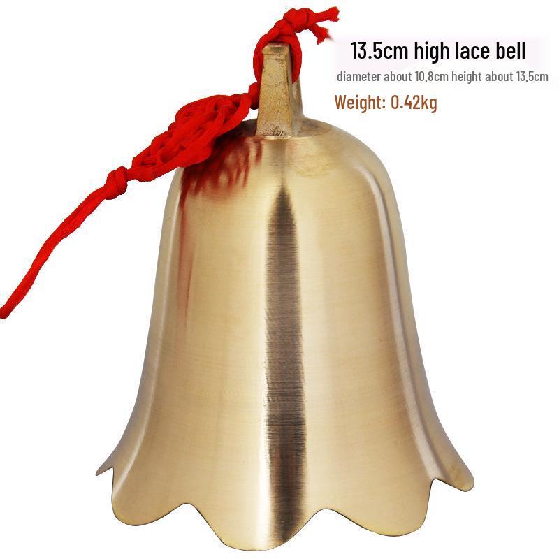 Houdeju Copper Bell & Six Emperors Coins Pendant Wind Chime Ornament