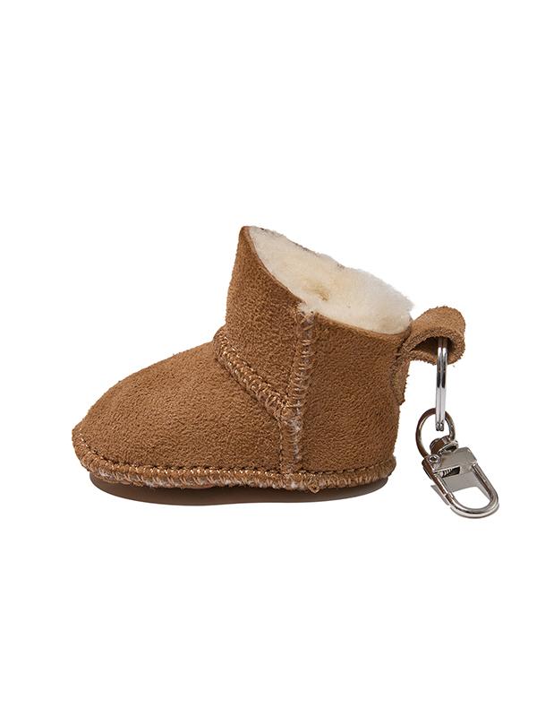 KIRSH Suede Boots Keyring [Camel]