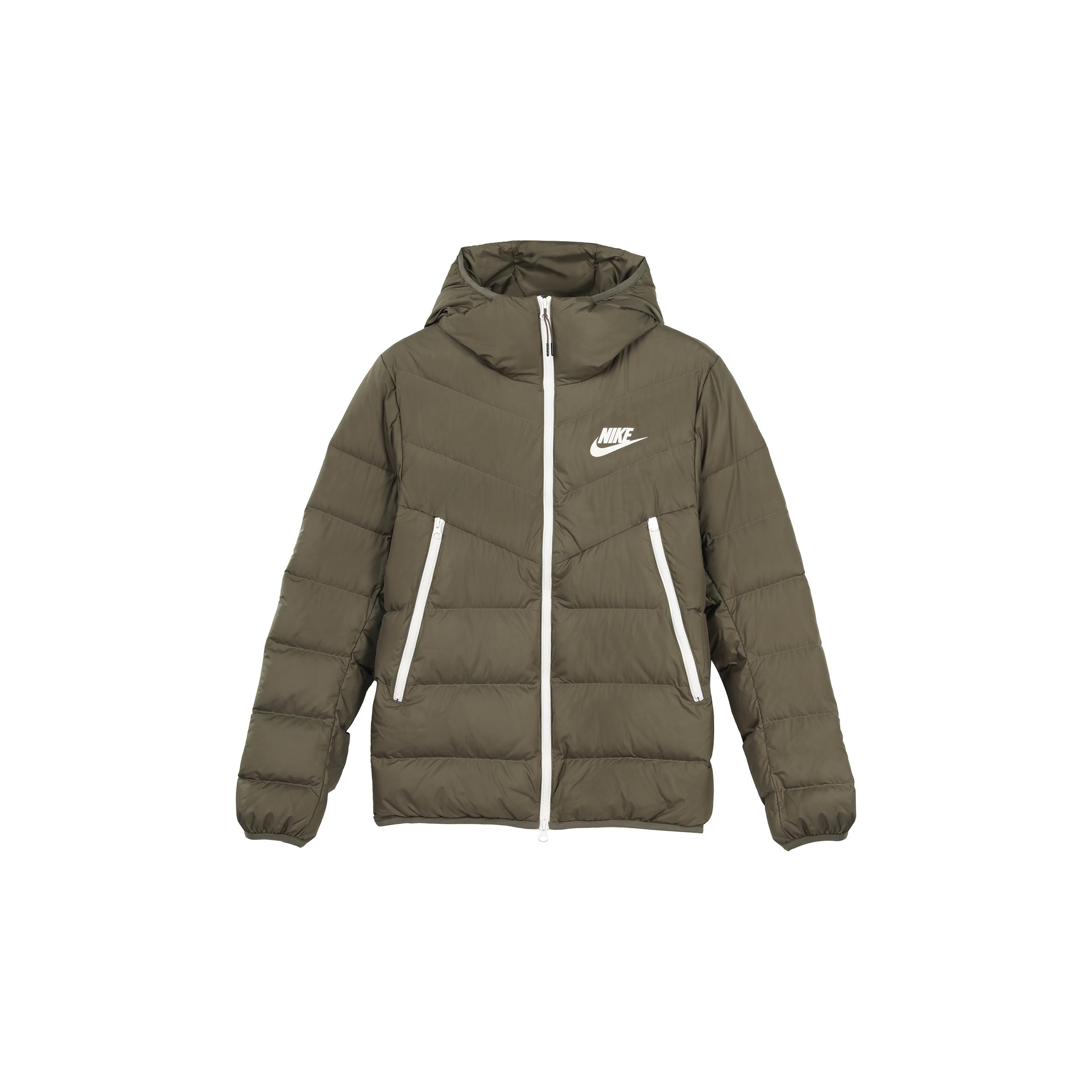 Nike Sportswear NSW Down Fill Sports hooded Stay Warm Down Jacket Green Men s CU0226-380 S