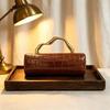 Pu Crocodile Pattern Crossbody Bag With Chain For Evening Wear And Daily Use