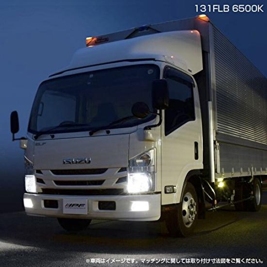 IPF Tåkelys LED Pære 6500K 131FLB Laget i Japan H3/H3C