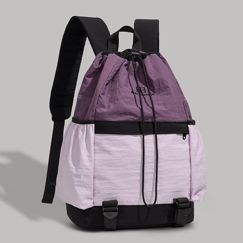 Lightweight Drawstring Backpack for Men and Women - Perfect for Sports, Travel, Hiking, and School