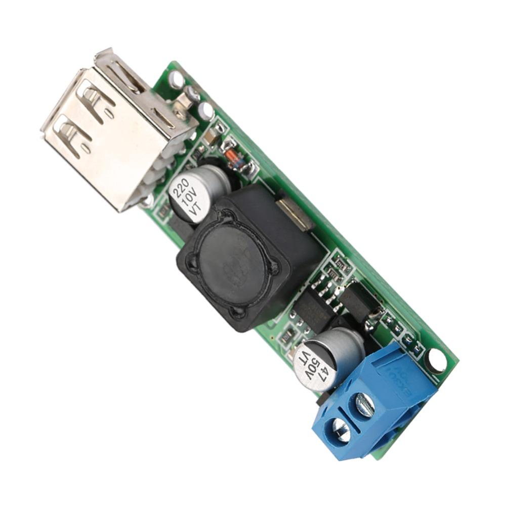 Single USB DC-DC Converter Module DC12V 24V Step Down Voltage Module  Power Regulation