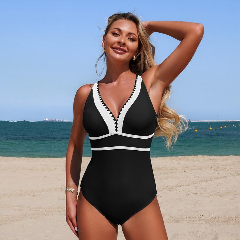 

Новый слитный купальник женский готовый купальник быстросохнущий L