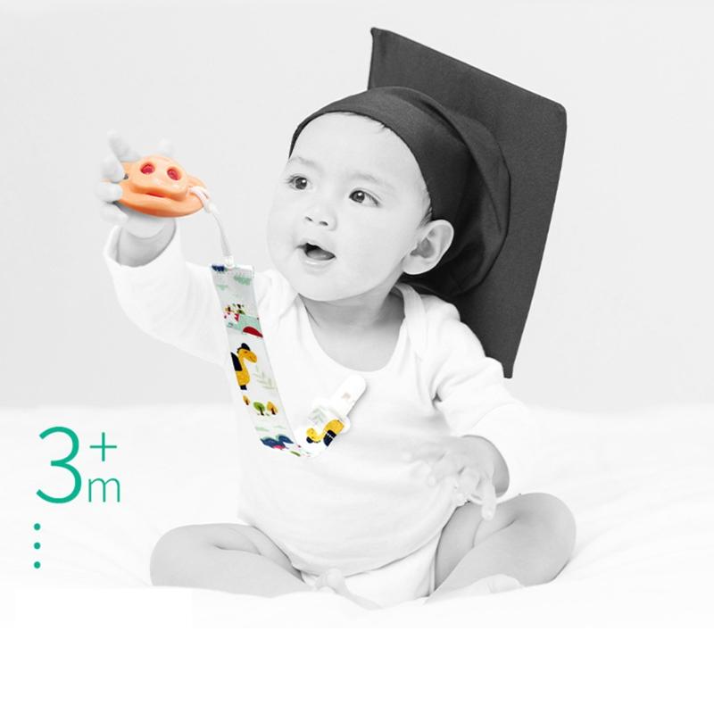 Multi Color Baby Pacifier Clips Holder Leash Teething Toy Teethers Baby Necessities for Boys and Girls Universal Lanyard