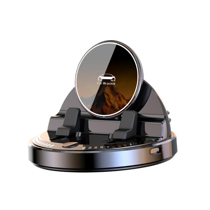Wireless Car Chargers, Auto Clamping Car Mount 15W Fast Charging Dashboard Car Phone Mount for Most Smartphone 1