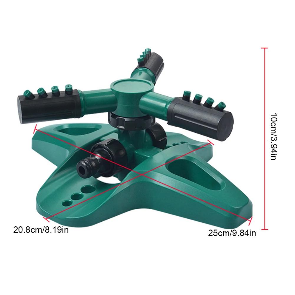 Oscillating Garden Sprinkler Oscillating 4 Modes Water Sprayer with 19 Hole Nozzle for Site Cooling/Lawn/Agricultural Irrigation