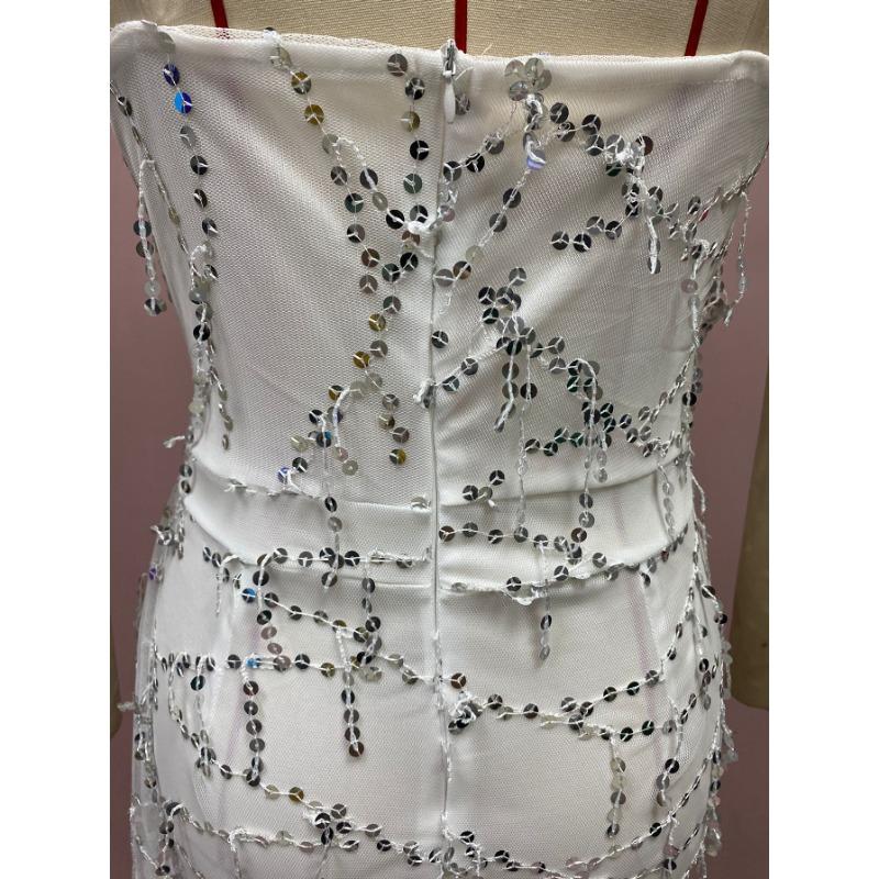 Letní dámské sexy šaty s výstřihem do V