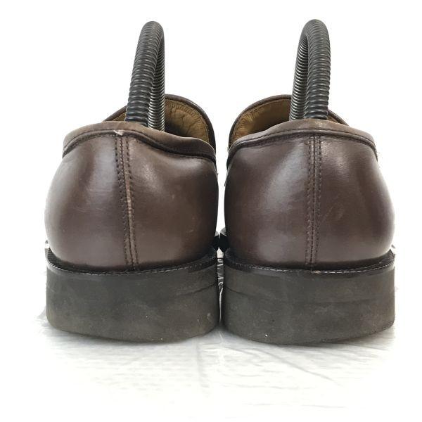 Burberry Leder Slipper Herren 24.5 Braun Karofutter(GEBRAUCHT)